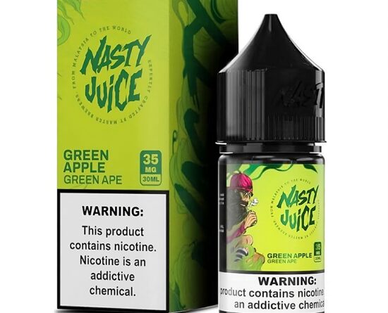 Nasty Green Apple Green Ape Salt Likit