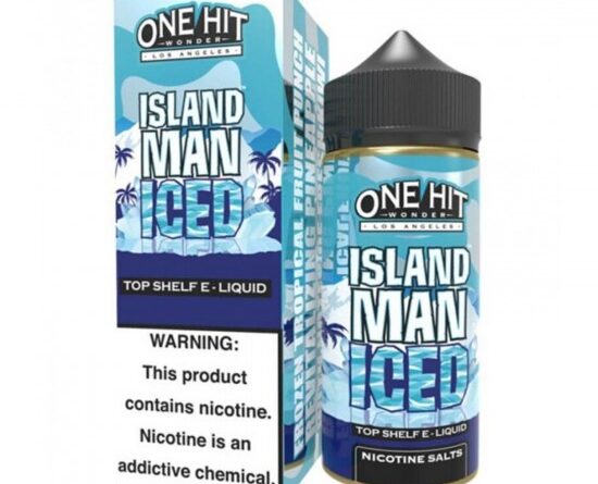One Hit Wonder Island Man Iced E-Likit 100ml