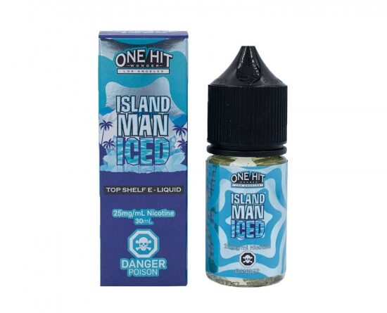 One Hit Wonder Island Man Iced Salt Likit 30ml