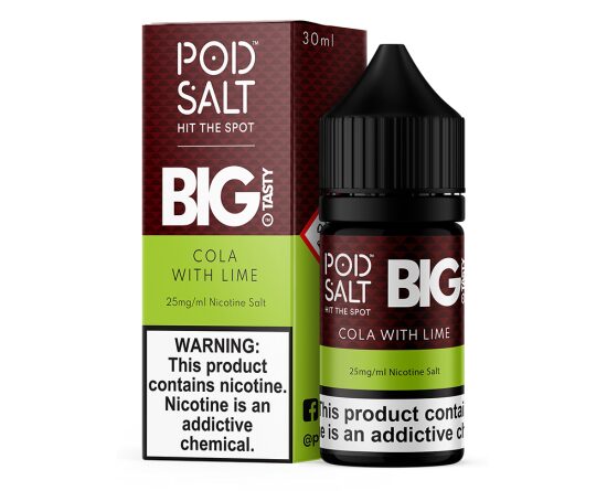 Pod Salt Cola With Lime Salt Likit