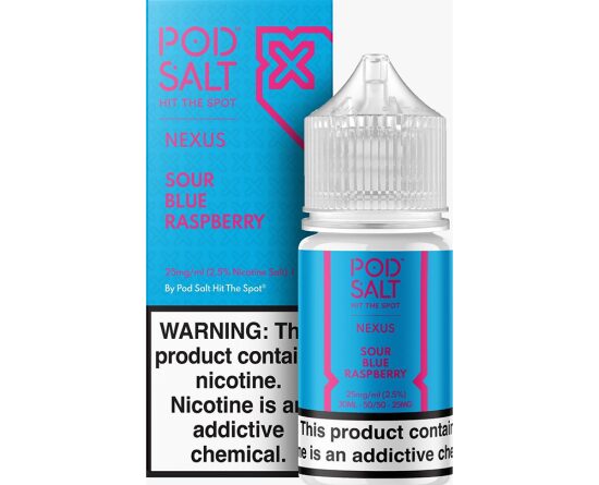 Pod Salt Sour Blue Raspberry Salt Likit