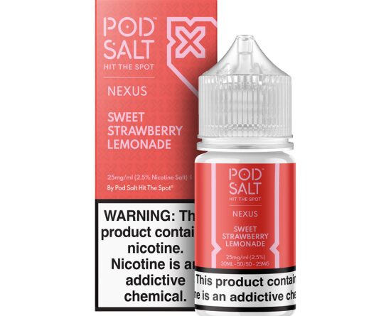 Pod Salt Sweet Strawberry Lemonade Salt Likit