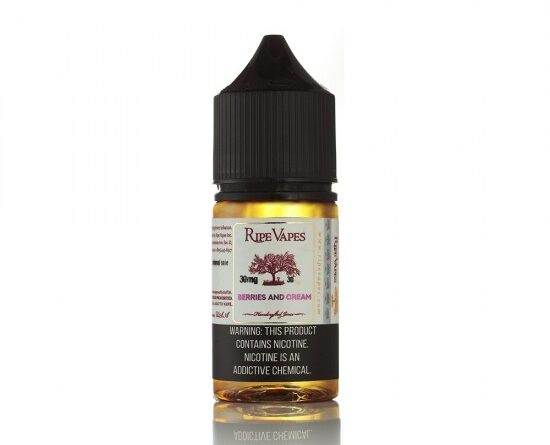 Ripe Vapes Berries And Cream Salt Likit 30ml