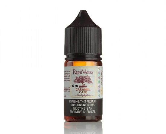 Ripe Vapes Caramel Cafe Salt Likit 30ml