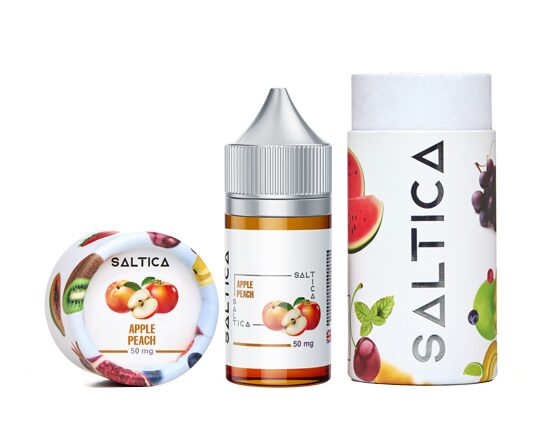 Saltica Apple Peach Salt Likit