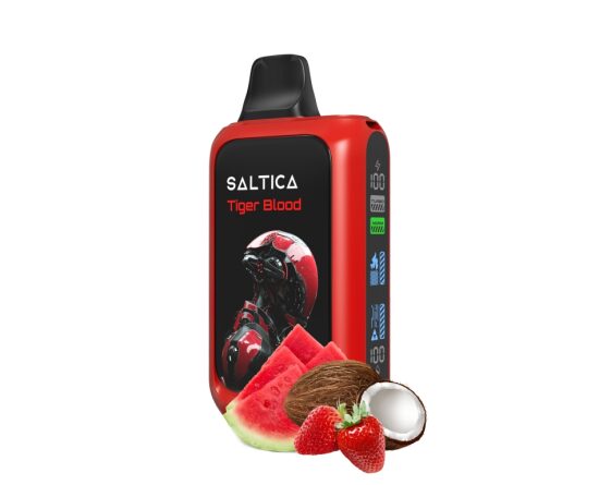 Saltica Cyber 18000 Tiger Blood Disposable Vape Bar