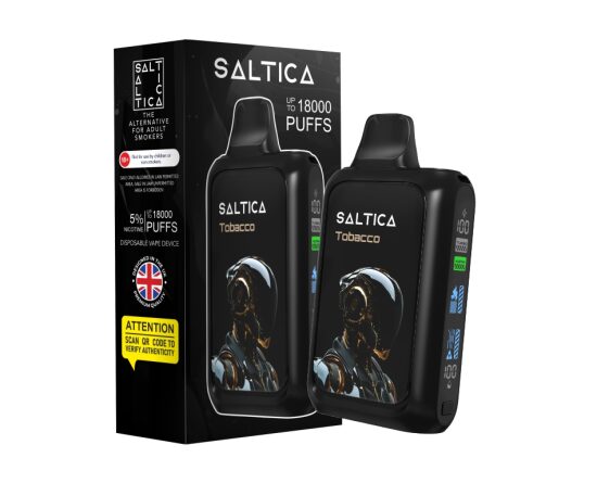 Saltica Cyber 18000 Tobacco Disposable Vape Bar