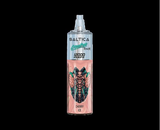 Saltica Cyberpunk 12000 Cherry Ice Disposable Vape Bar