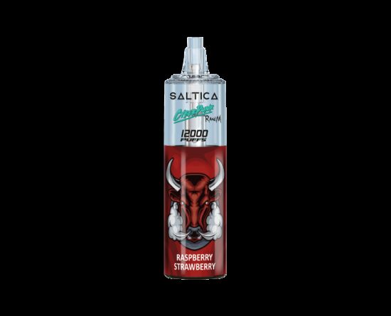 Saltica Cyberpunk 12000 Raspberry Strawberry Disposable Vape Bar