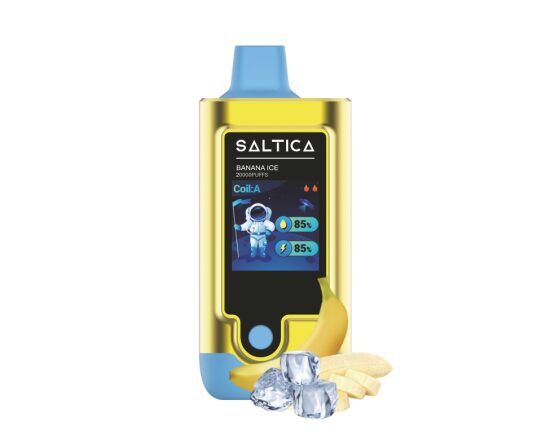 Saltica Digital 20000 Banana Ice Disposable Vape Bar