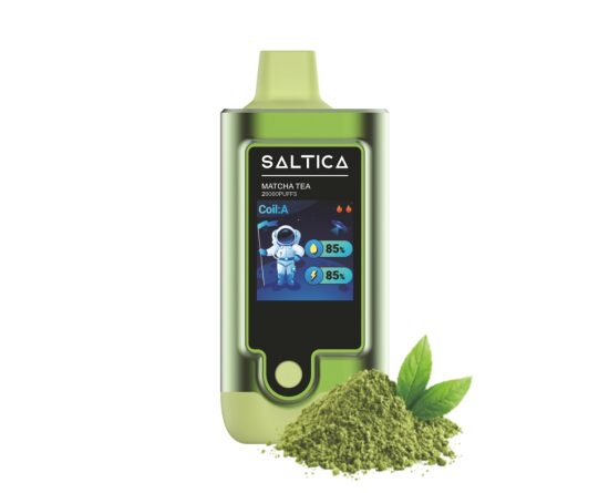 Saltica Digital 20000 Matcha Tea Disposable Vape Bar