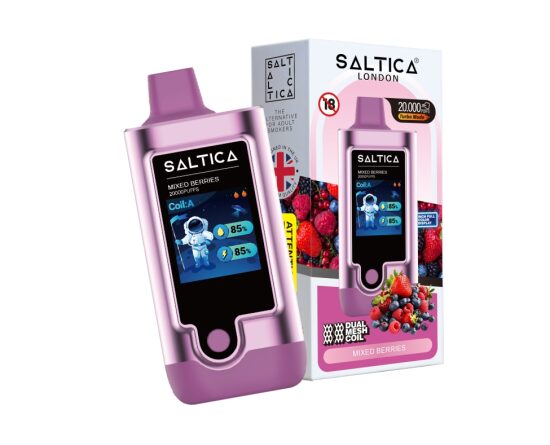 Saltica Digital 20000 Mixed Berries Disposable Vape Bar