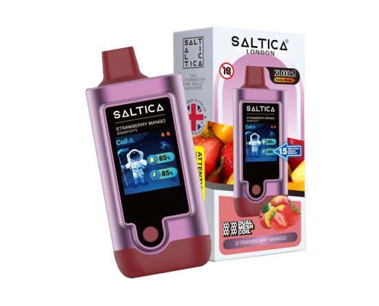 Saltica Digital 20000 Strawberry Mango Disposable Vape Bar