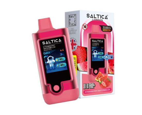 Saltica Digital 20000 Strawberry Watermelon Disposable Vape Bar