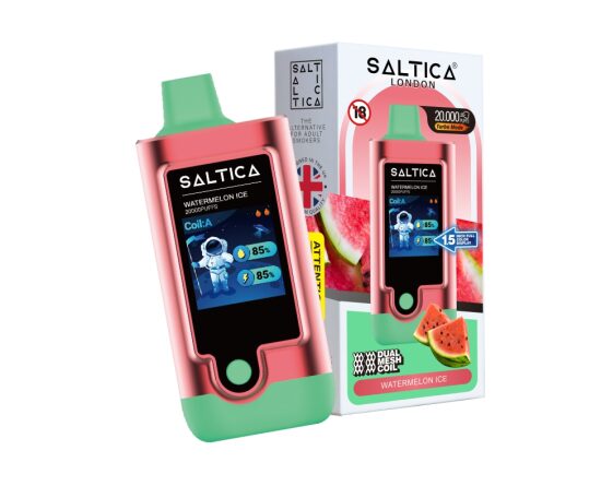 Saltica Digital 20000 Watermelon Ice Disposable Vape Bar