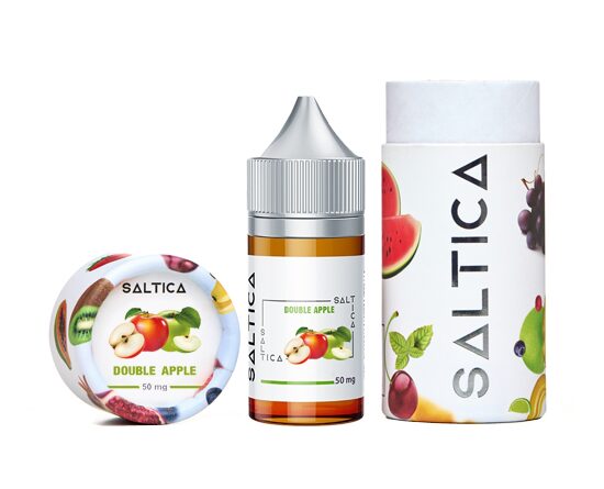 Saltica Double Apple Salt Likit