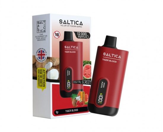 Saltica Ekranlı 12000 Tiger Blood Disposable Vape Bar