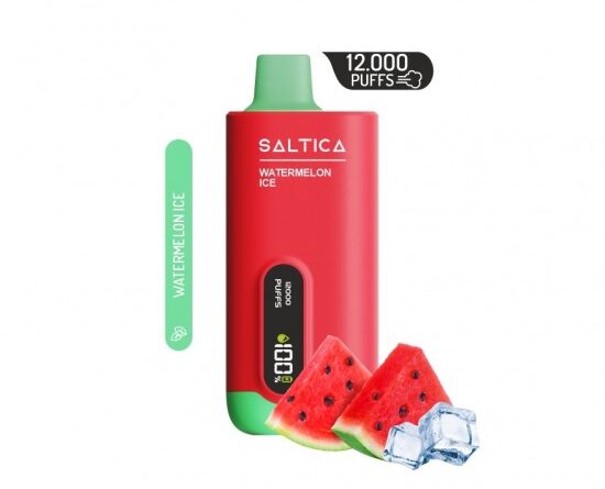 Saltica Ekranlı 12000 Watermelon Ice Disposable Vape Bar