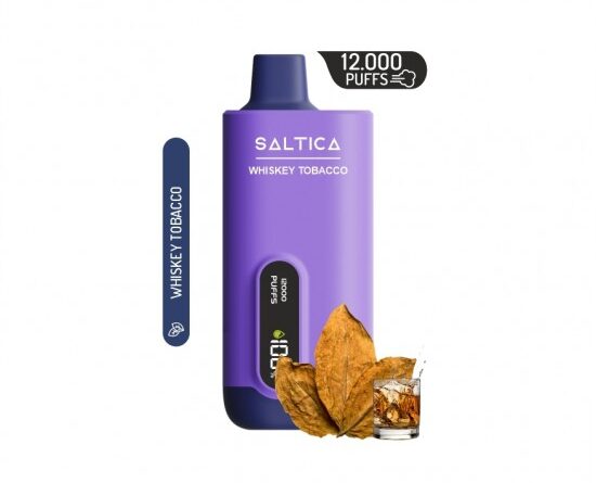 Saltica Ekranlı 12000 Whiskey Tobacco Disposable Vape Bar