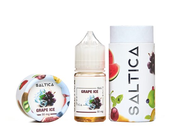 Saltica Grape Ice Salt Likit