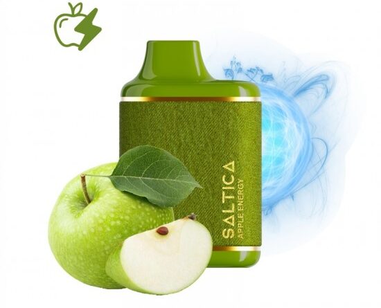 Saltica Leather 7000 Apple Energy Disposable Vape Bar