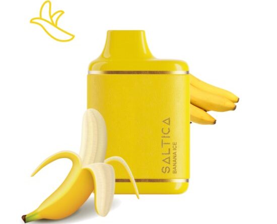 Saltica Leather 7000 Banana Ice Disposable Vape Bar