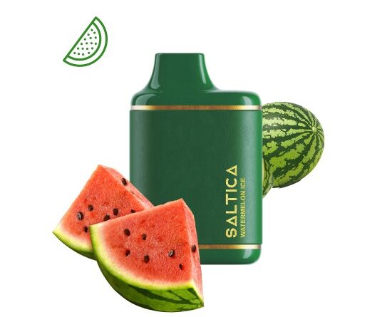 Saltica Leather 7000 Watermelon Ice Disposable Vape Bar