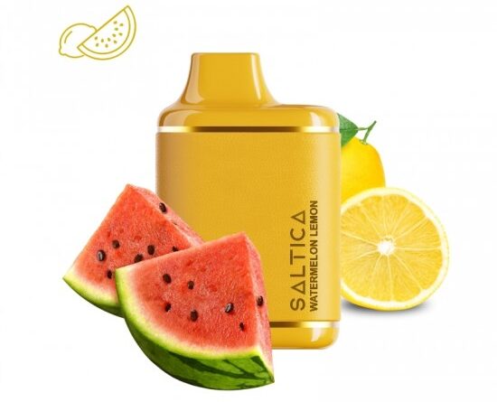 Saltica Leather 7000 Watermelon Lemon Disposable Vape Bar