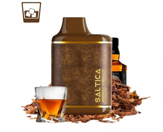 Saltica Leather 7000 Whiskey Tobacco Disposable Vape Bar