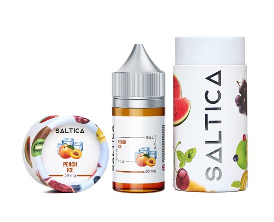 Saltica Peach Ice Salt Likit