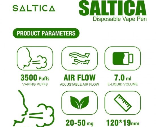 Saltica Watermelon Ice Disposable Vape Pen
