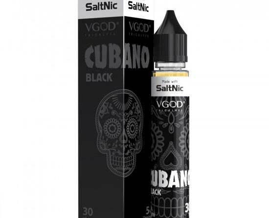 Vgod Cubano Black Salt Likit 30ml