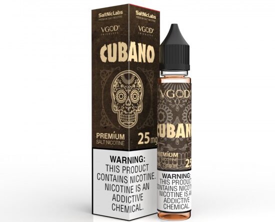Vgod Cubano Salt Likit 30ml