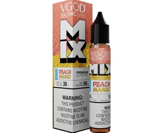 Vgod Peach Mango Mix Iced Salt Likit