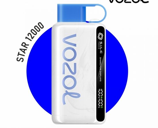 Vozol Star 12000 Blue Razz Ice Disposable Vape Bar