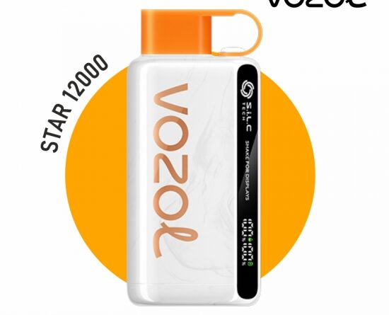 Vozol Star 12000 Peach Mango Watermelon Disposable Vape Bar