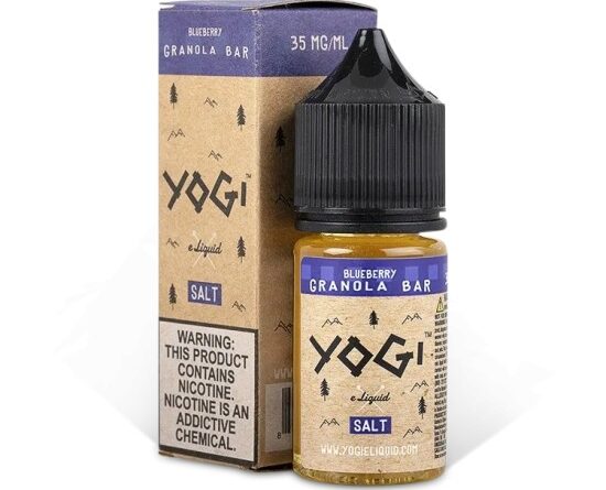 Yogi E Liquid Salts - Blueberry Yogi Salt - 30ml