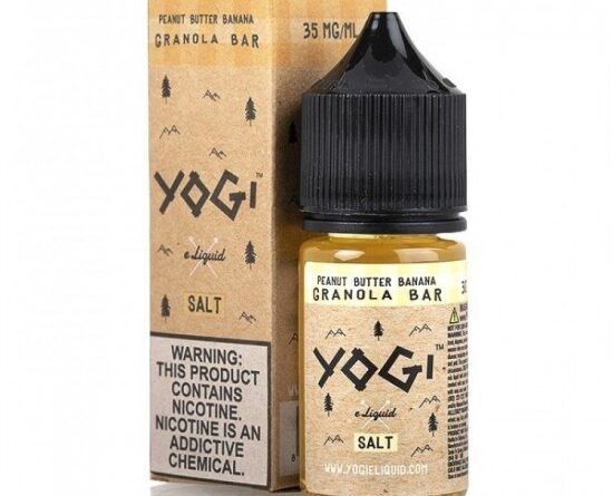 Yogi E Liquid Salts - Peanut Butter Banana Yogi Salt - 30ml