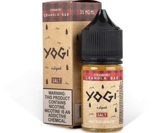 Yogi E Liquid Salts - Strawberry Yogi Salt - 30ml